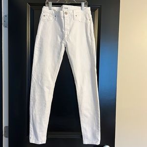 • HUDSON WHITE JEANS •
